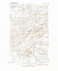 Pendroy 1936 topographic map thumbnail