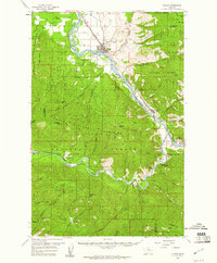Plains 1959 topographic map thumbnail