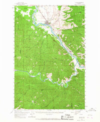 Plains 1959 topographic map thumbnail
