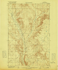 Porcupine Valley topographic map thumbnail