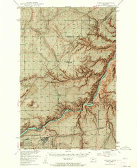 Portage 1948 topographic map thumbnail