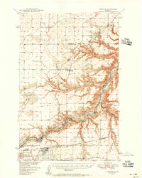 Portage 1948 topographic map thumbnail