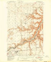 Portage 1949 topographic map thumbnail