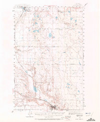 Shelby 1943 topographic map thumbnail