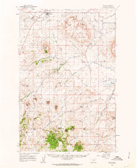 Simms 1960 topographic map preview