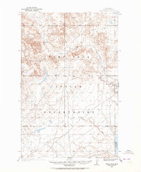 Smoke Creek 1909 topographic map thumbnail