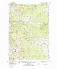 Sphinx Mountain 1950 topographic map thumbnail