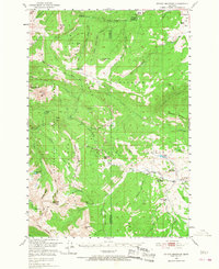 Sphinx Mountain 1950 topographic map thumbnail