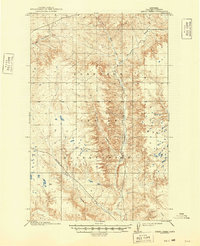 Spring Creek 1915 topographic map thumbnail