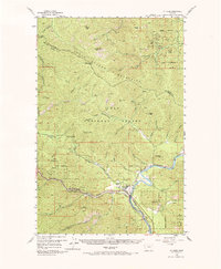 St Regis 1956 topographic map thumbnail