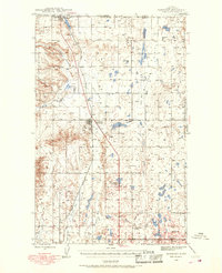 Sunburst 1939 topographic map thumbnail