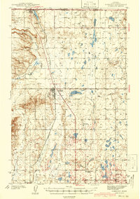 Sunburst 1939 topographic map thumbnail