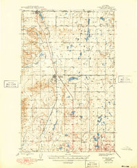 Sunburst 1939 topographic map thumbnail