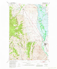 Townsend 1950 topographic map thumbnail