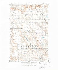 Tule Valley 1915 topographic map thumbnail