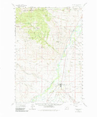 Twin Bridges 1960 topographic map thumbnail