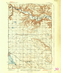 Valier 1937 topographic map thumbnail