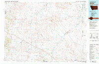 Alzada 1981 topographic map thumbnail