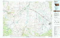 Bozeman 1992 topographic map thumbnail