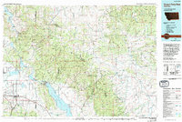 Canyon Ferry Dam topographic map thumbnail