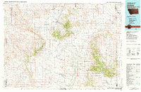 Ekalaka 1982 topographic map thumbnail