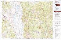 Ennis 1989 topographic map thumbnail