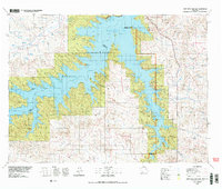 Fort Peck Lake East topographic map thumbnail