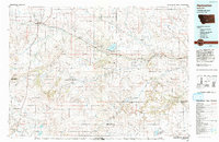 Harlowton 1993 topographic map thumbnail