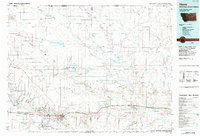 Havre 1984 topographic map thumbnail