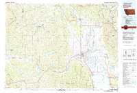 Kalispell 1981 topographic map thumbnail