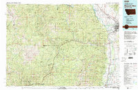 Missoula West 1981 topographic map thumbnail