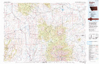 Ringling 1993 topographic map thumbnail