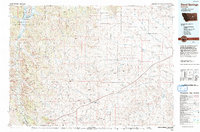 Sand Springs 1993 topographic map thumbnail