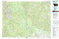 Seeley Lake topographic map thumbnail