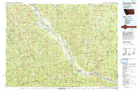 Thompson Falls 1992 topographic map thumbnail