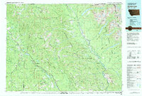Whitefish Range 1981 topographic map thumbnail
