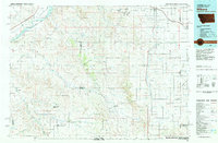 Wibaux 1981 topographic map thumbnail