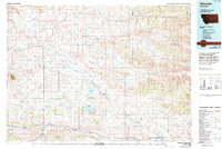 Winnett topographic map thumbnail