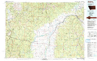 Wisdom 1994 topographic map thumbnail