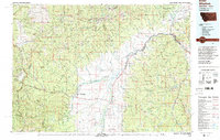 Wisdom 1994 topographic map thumbnail