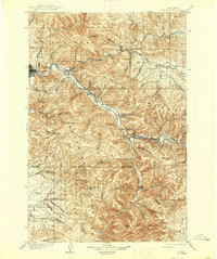 Bonner 1903 topographic map thumbnail