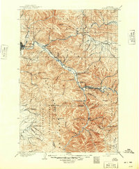 Bonner 1903 topographic map thumbnail