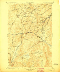 Boulder 1899 topographic map thumbnail