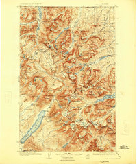 Chief Mountain 1904 topographic map thumbnail