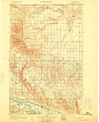 Cherry Ridge topographic map thumbnail