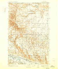 Cherry Ridge 1913 topographic map preview
