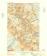 Chief Mountain 1904 topographic map thumbnail
