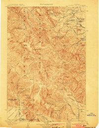 Coopers Lake 1903 topographic map thumbnail