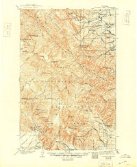 Coopers Lake 1903 topographic map thumbnail