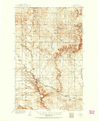 Cut Bank 1909 topographic map thumbnail